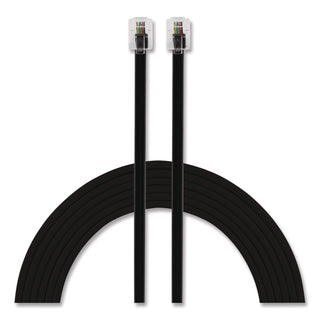 Line Cord, Plug/Plug, 25 ft, Black