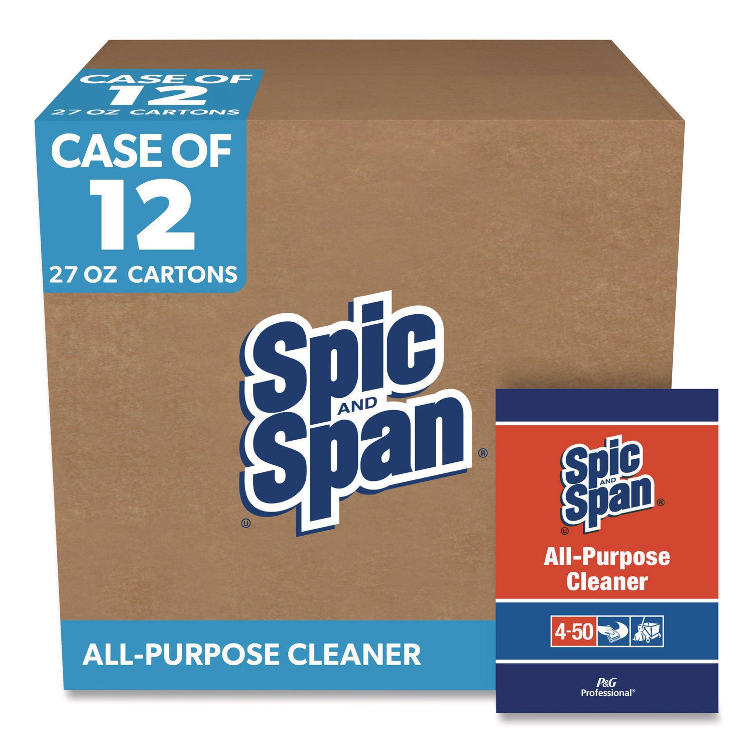 All-Purpose Floor Cleaner, 27 oz Box, 12/Carton