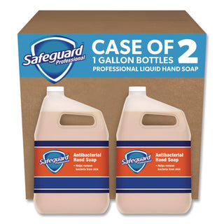 Antibacterial Liquid Hand Soap, Light Scent, 1 gal Bottle, 2/Carton