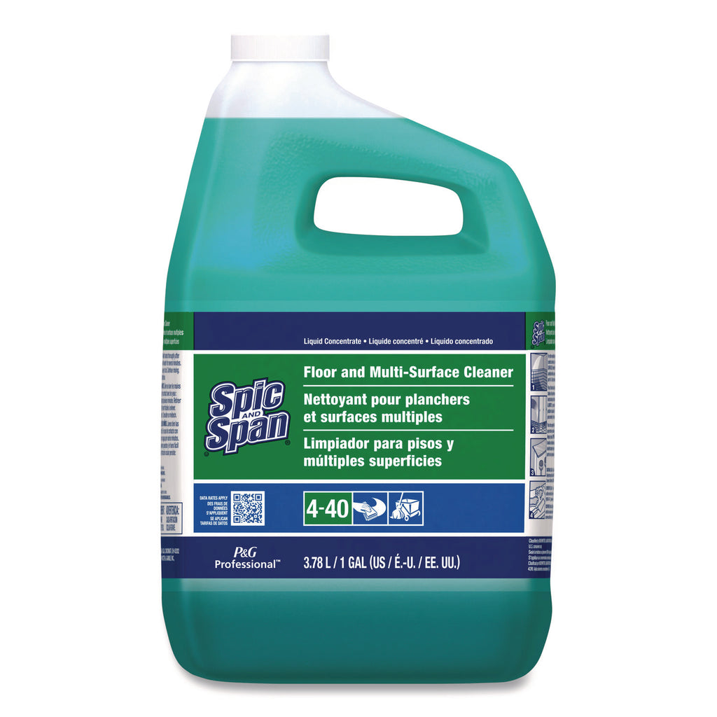 Liquid Floor Cleaner, 1 gal Bottle, 3/Carton
