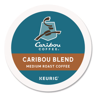 Caribou Blend Coffee K-Cups, 24/Box