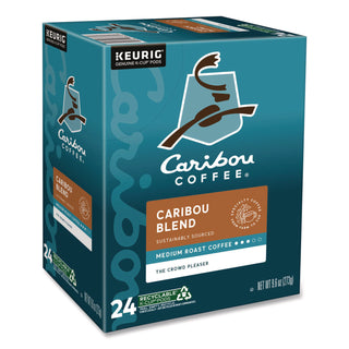 Caribou Blend Coffee K-Cups, 96/Carton