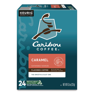 Caramel Hideaway K-Cups, Mild Roast, 24/Box