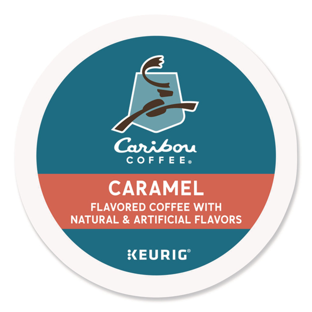 Caramel Hideaway K-Cups, Mild Roast, 24/Box