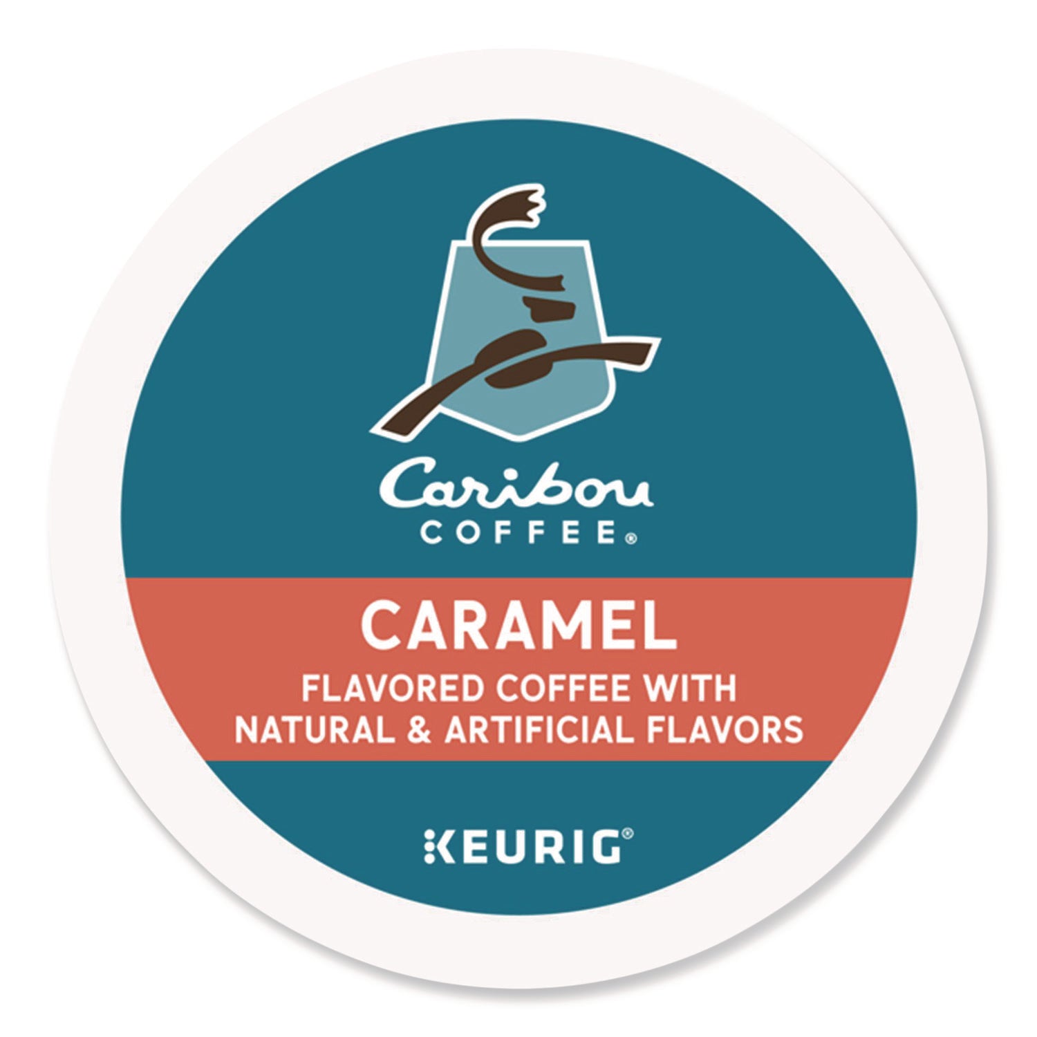 Caramel Hideaway K-Cups, Mild Roast, 24/Box