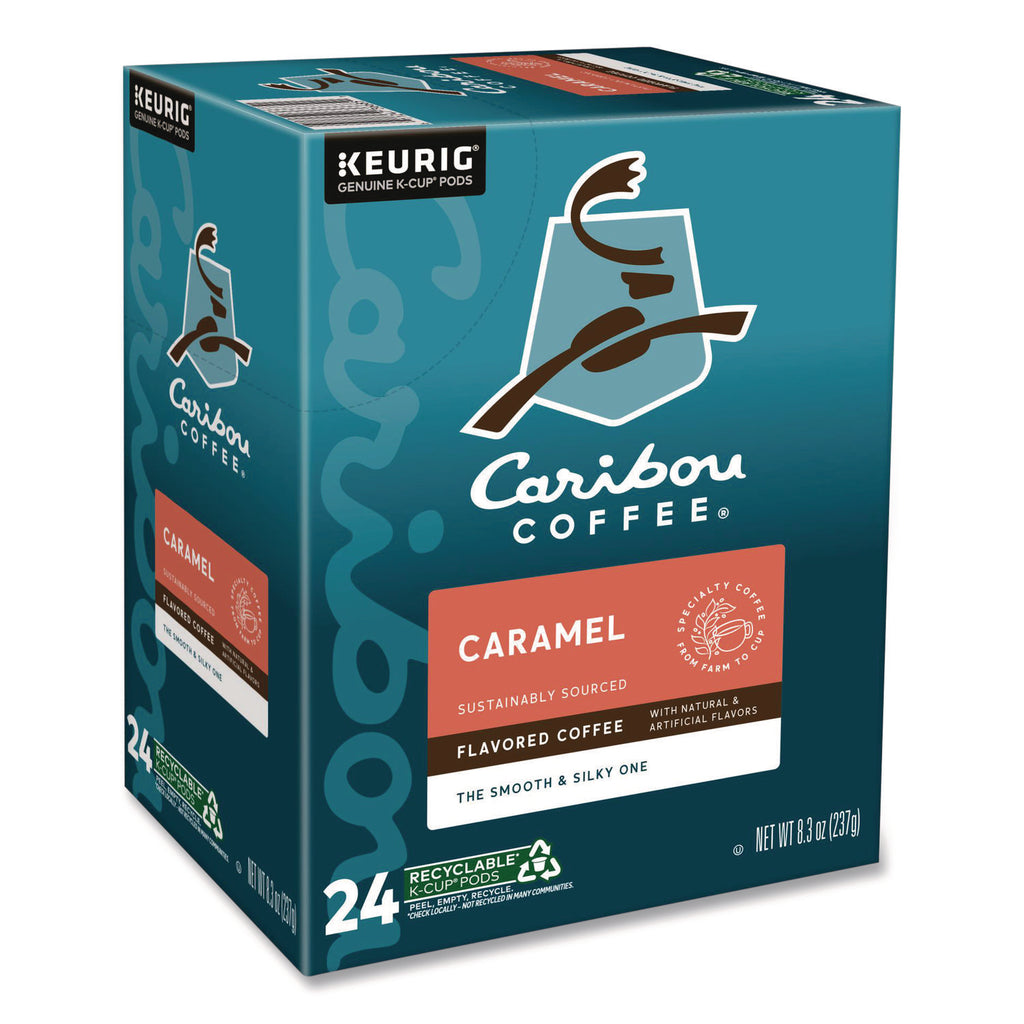 Caramel Hideaway K-Cups, Mild Roast, 24/Box
