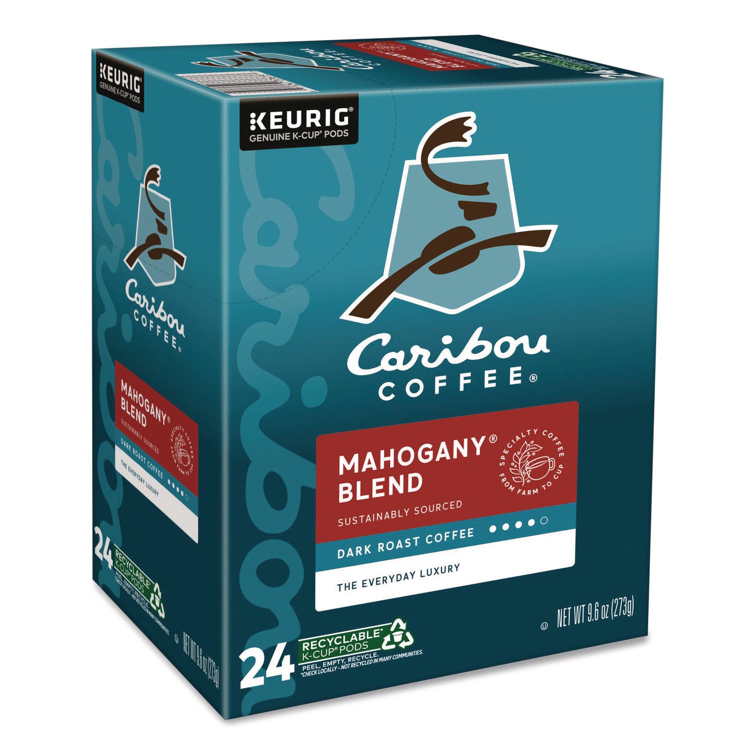 Mahogany Coffee K-Cups, 96/Carton