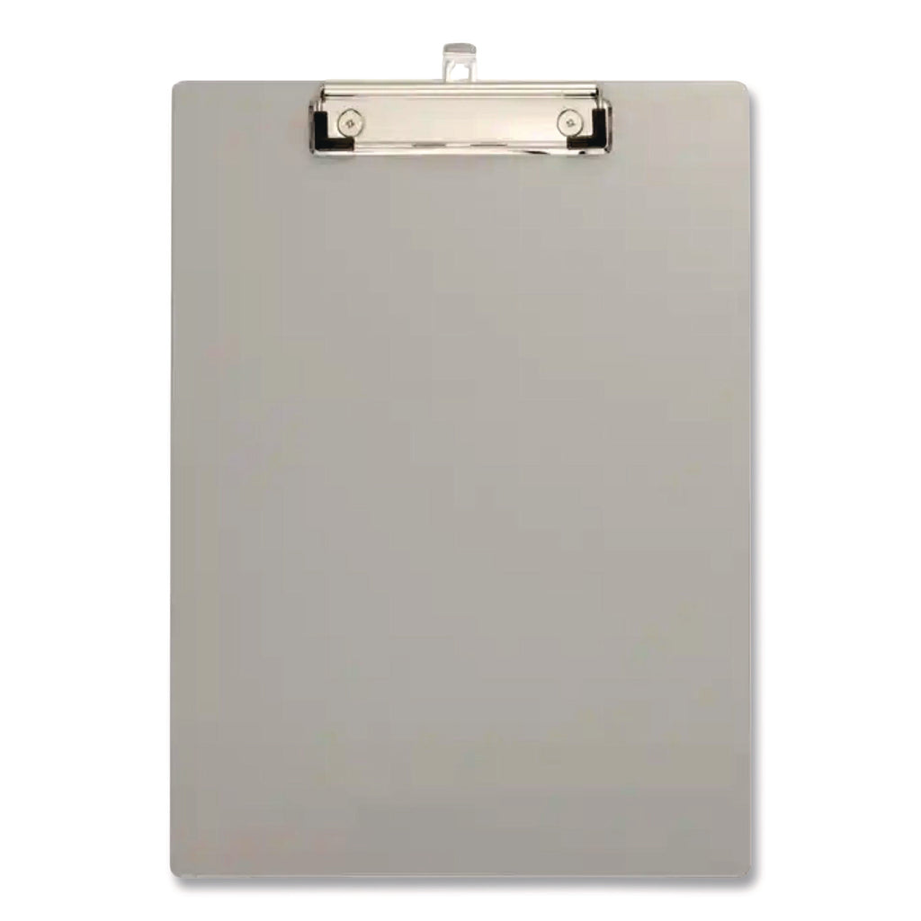 Officemate Magnetic Clipboard - Aluminum - Gray - 1 Each