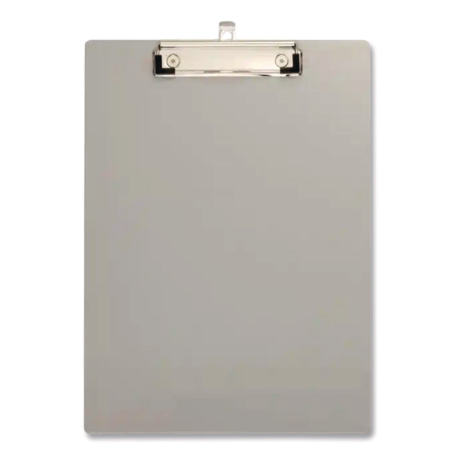 Officemate Magnetic Clipboard - Aluminum - Gray - 1 Each