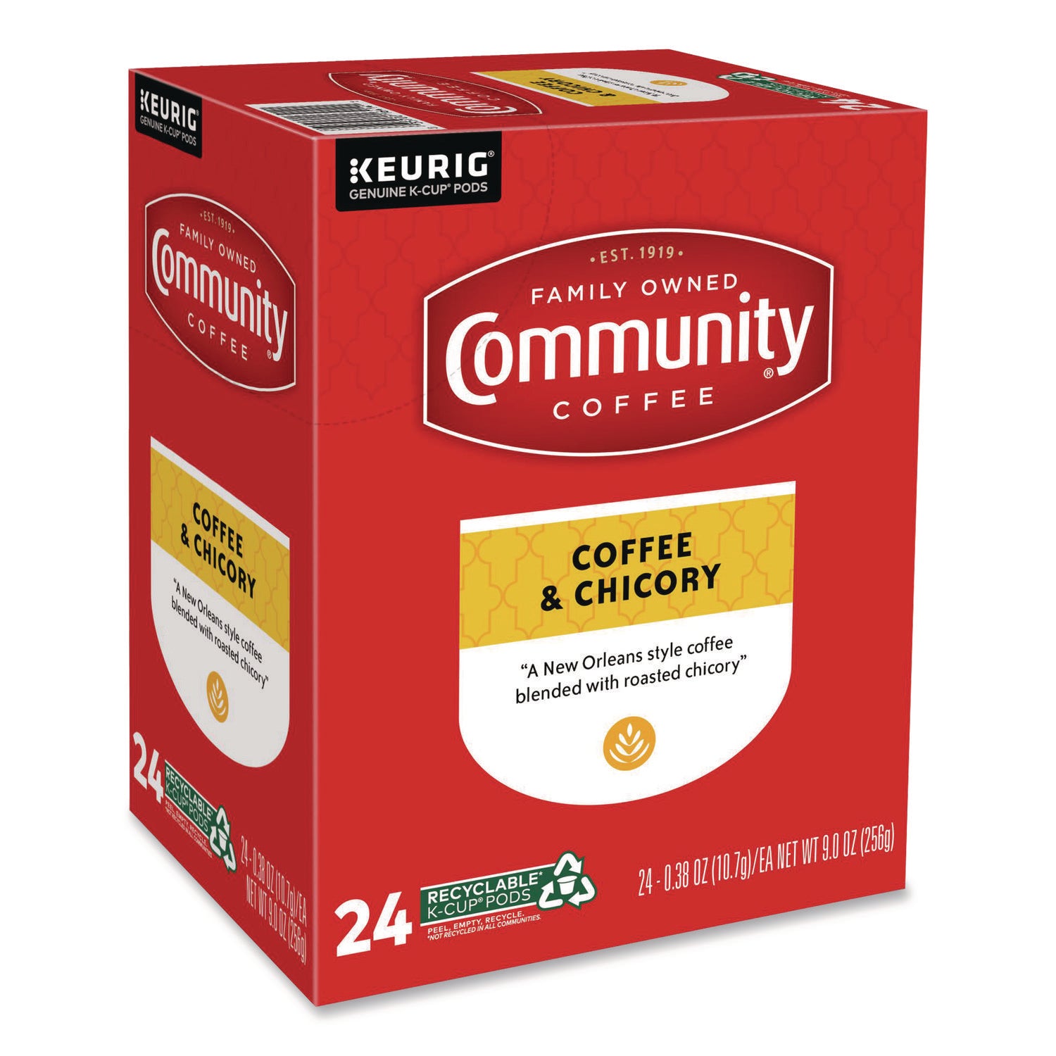 Coffee and Chicory K-Cup, 24/Box