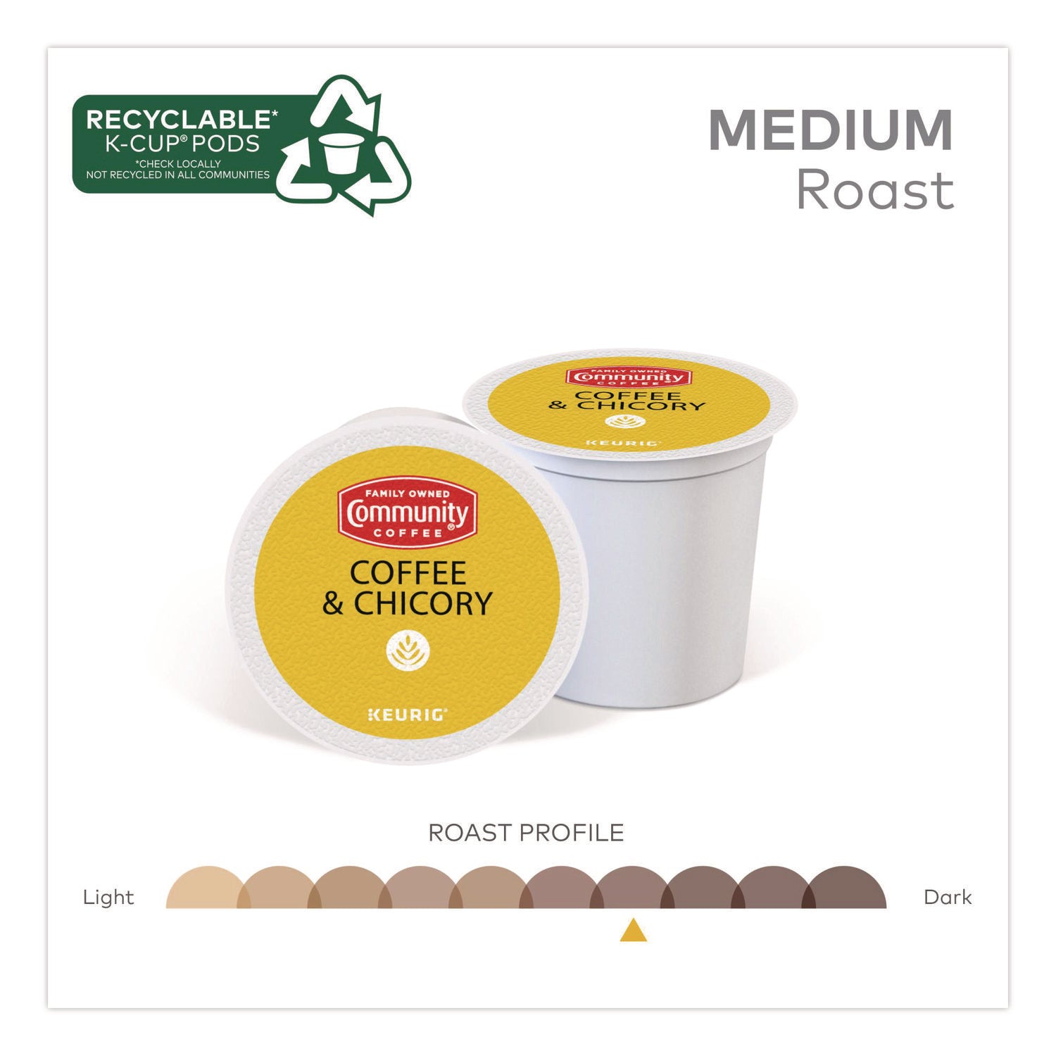 Coffee and Chicory K-Cup, 24/Box