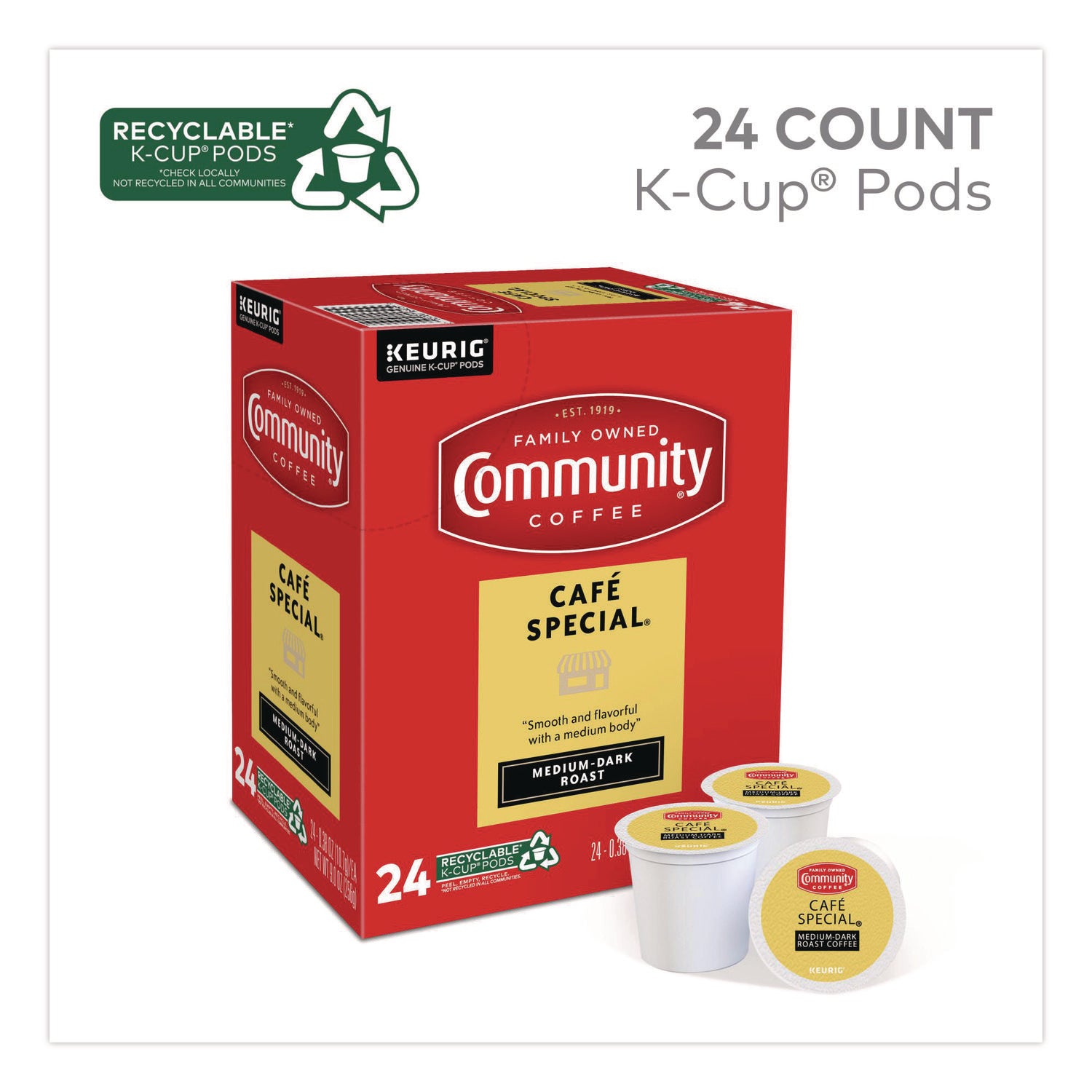 Cafe Special K-Cup, 24/Box