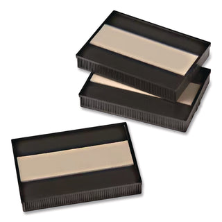Un-Inked Replacement Pad for Self-Inking Stamps, One-Color, Compatible with Black Ink Only, 1.13" x 0.75", 3/Pack