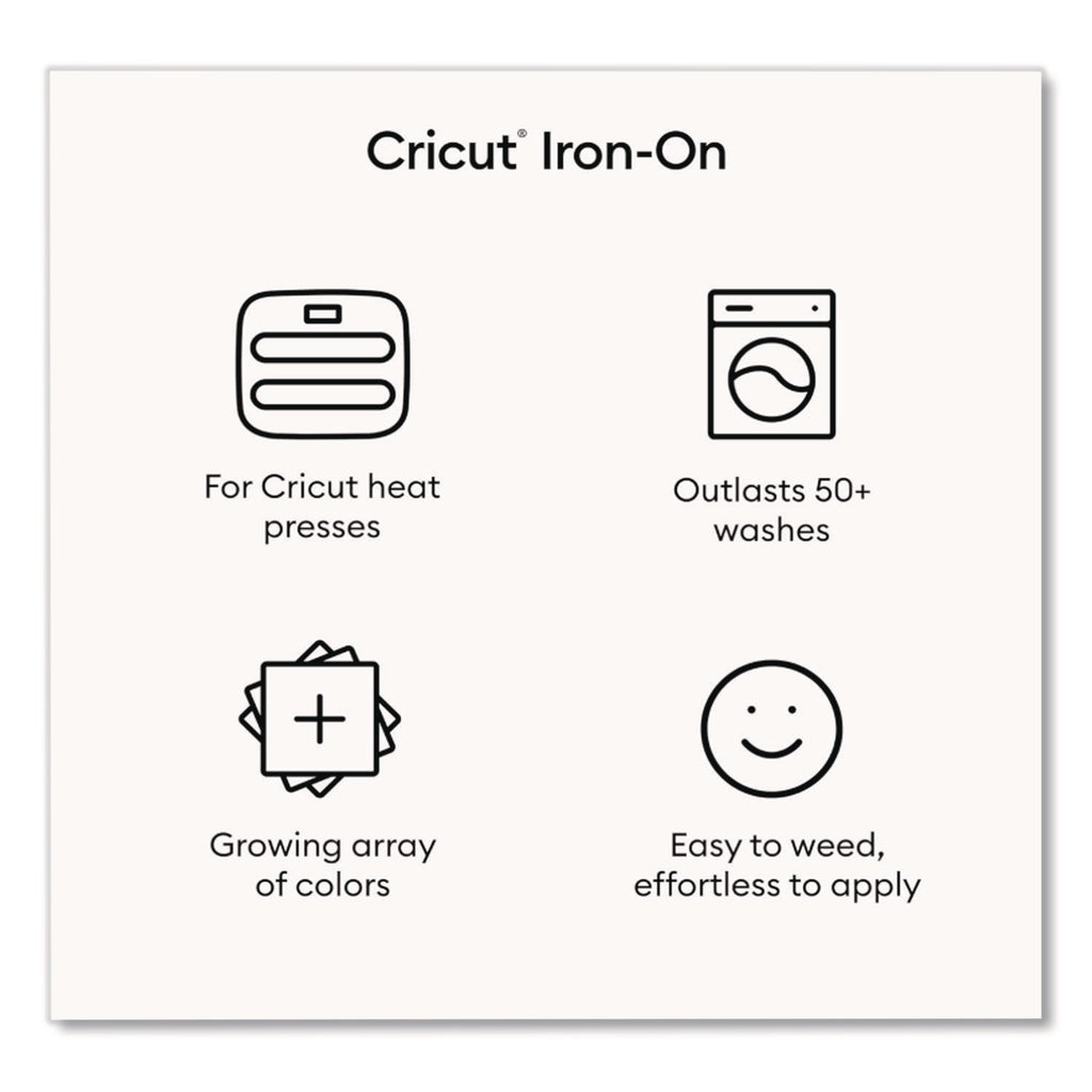 Everyday Iron-On Material for Assorted Surfaces, 12 x 24, Black