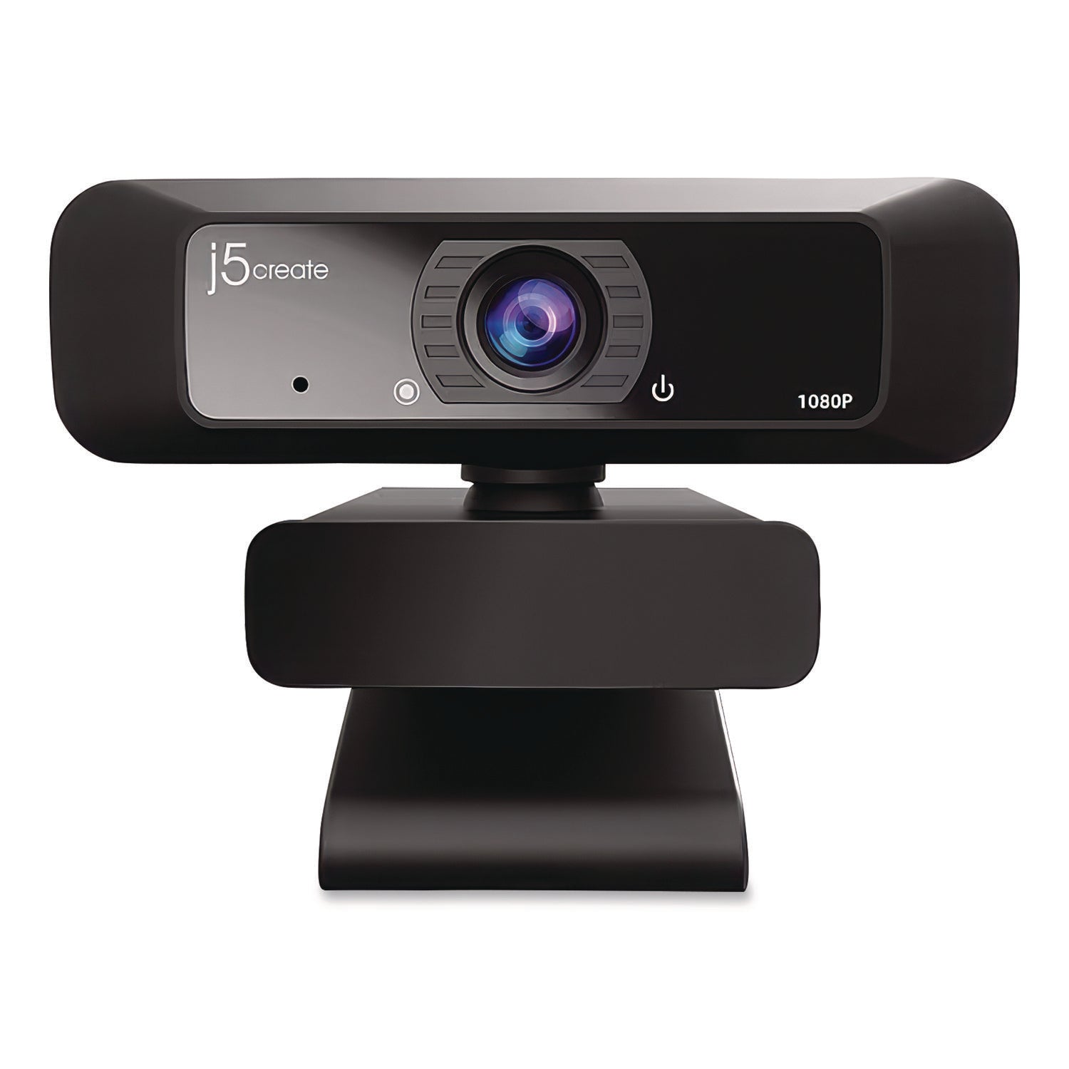 JVCU100 HD Webcam, 1920 pixels x 1080 pixels, 2 Mpixels, Black