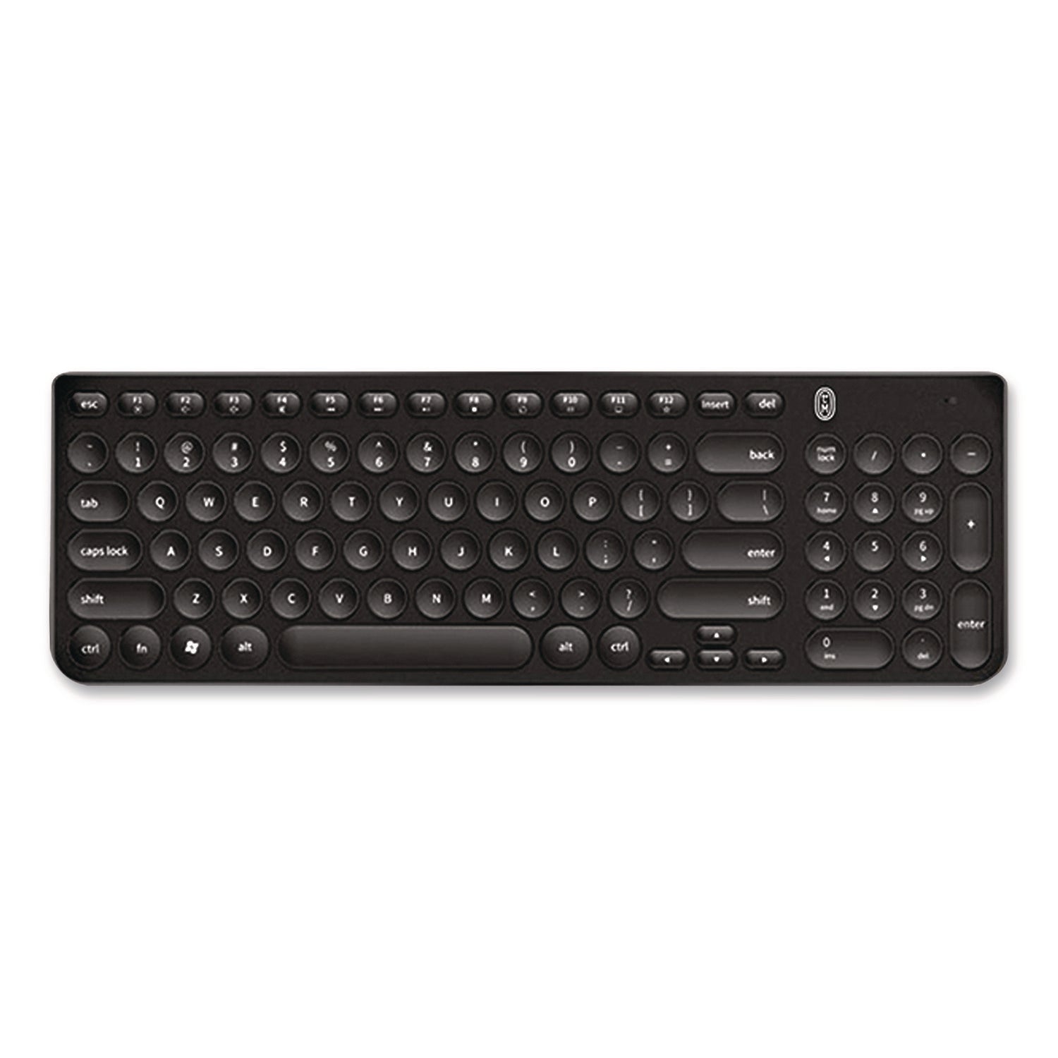 Pro Wireless Keyboard & Optical Mouse Combo, 2.4 GHz Frequency, Black