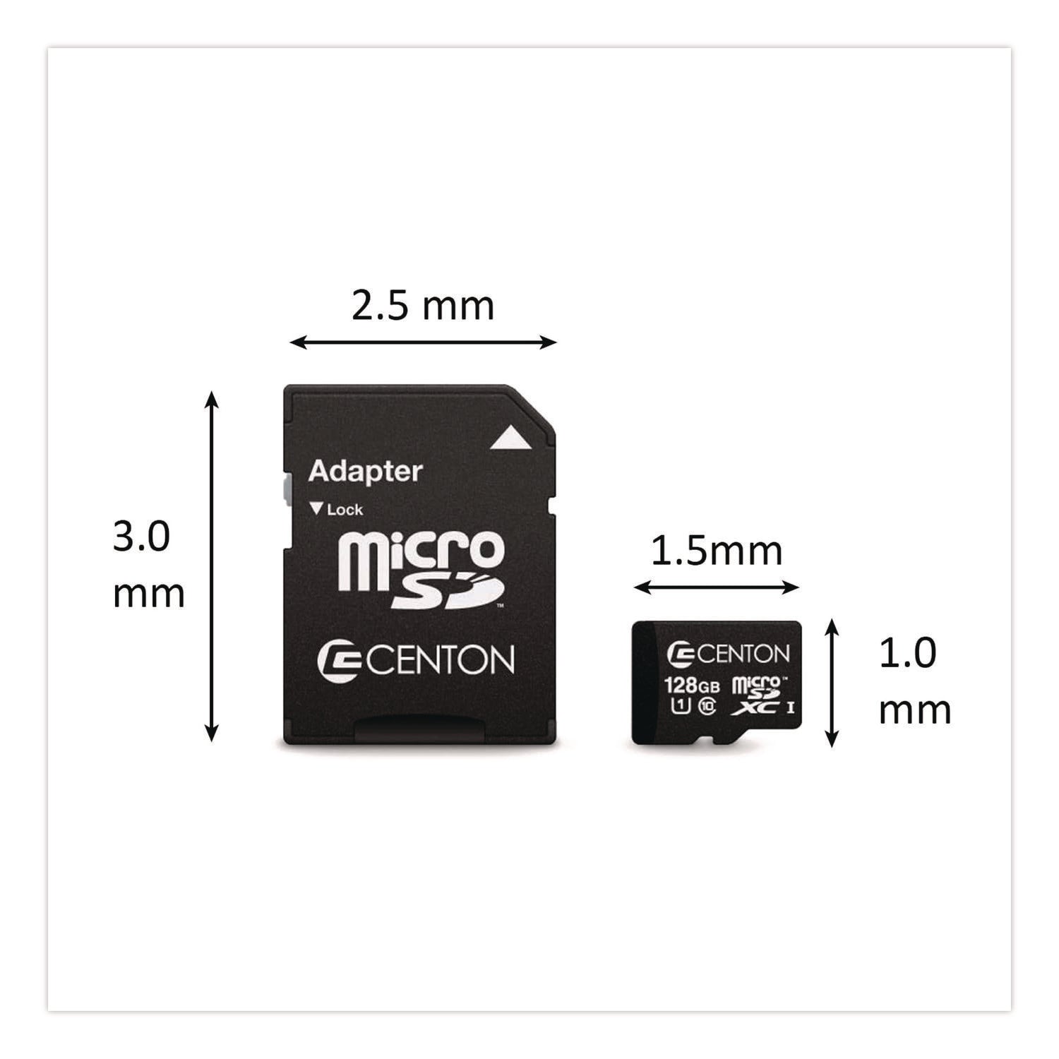 microSDHC Memory Card with SD Adapter, UHS-I U1 Class 10, 16 GB