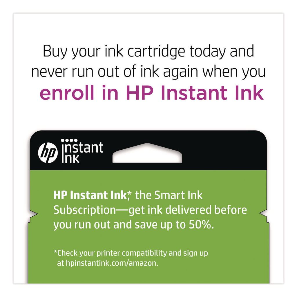 HP 63XL, (F6U64AN) High-Yield Black Original Ink Cartridge