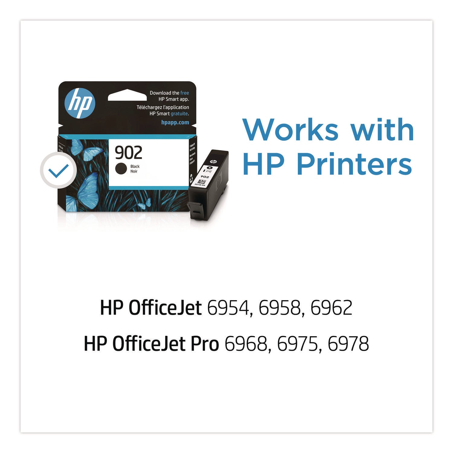 HP 902, (T6L98AN) Black Original Ink Cartridge
