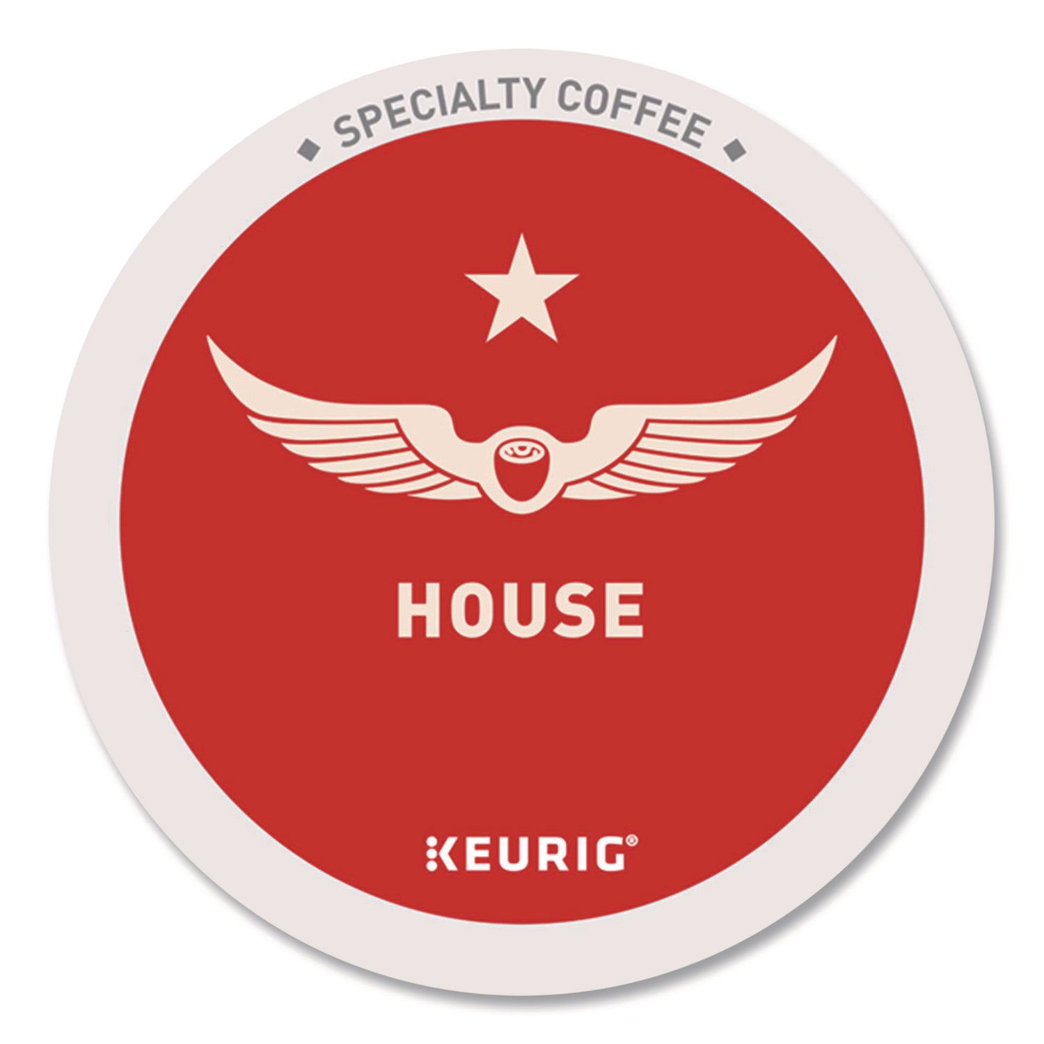 House Blend Coffee K-Cups, Light Roast, 20/Box