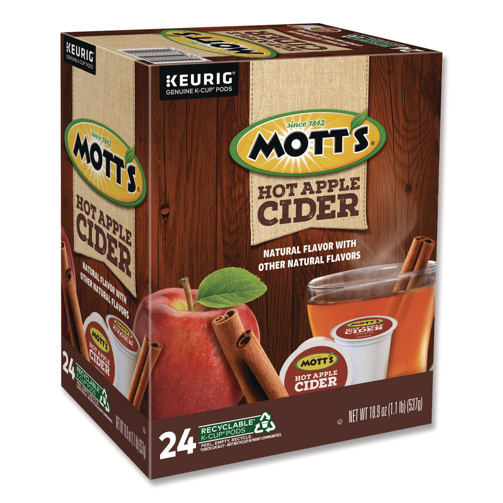 Hot Apple Cider K-Cup Pods, 1 oz K-Cup Pod, 24/Box