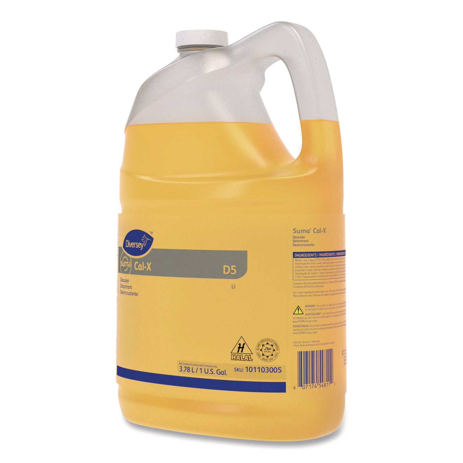 Suma Calc Descaler, Liquid, 1 gal, 4/Carton