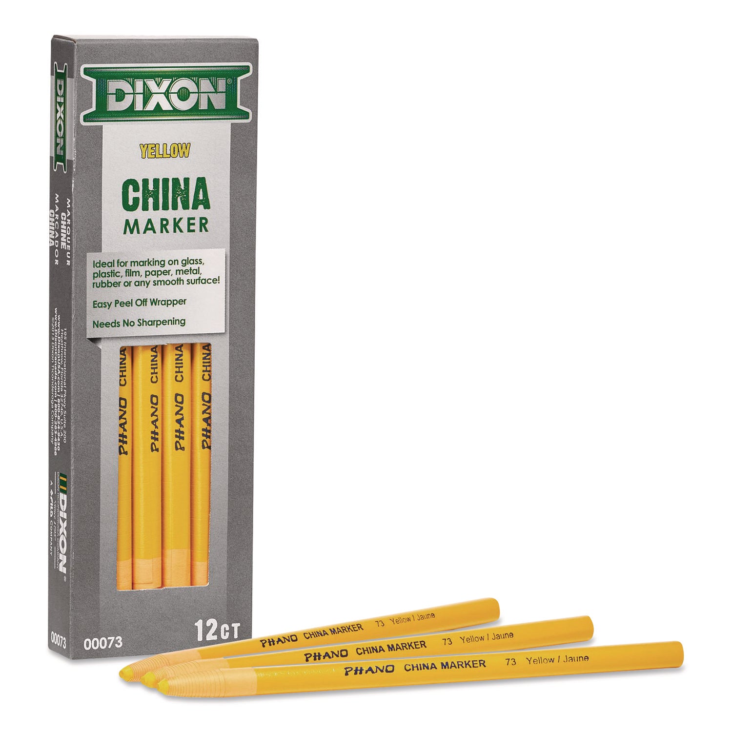 China Marker, Yellow, Dozen
