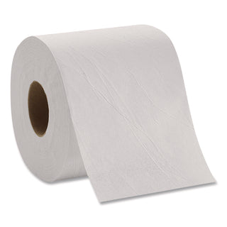 Pacific Blue Basic Bathroom Tissue, Septic Safe, 1-Ply, White, 1,210 Sheets/Roll, 80 Rolls/Carton