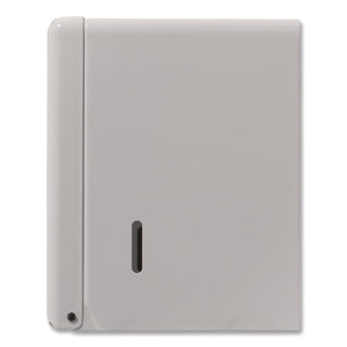 Space Saver Singlefold Towel Dispenser, Steel, 11.63 x 6.63 x 8.13, White
