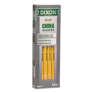 China Marker, Yellow, Dozen