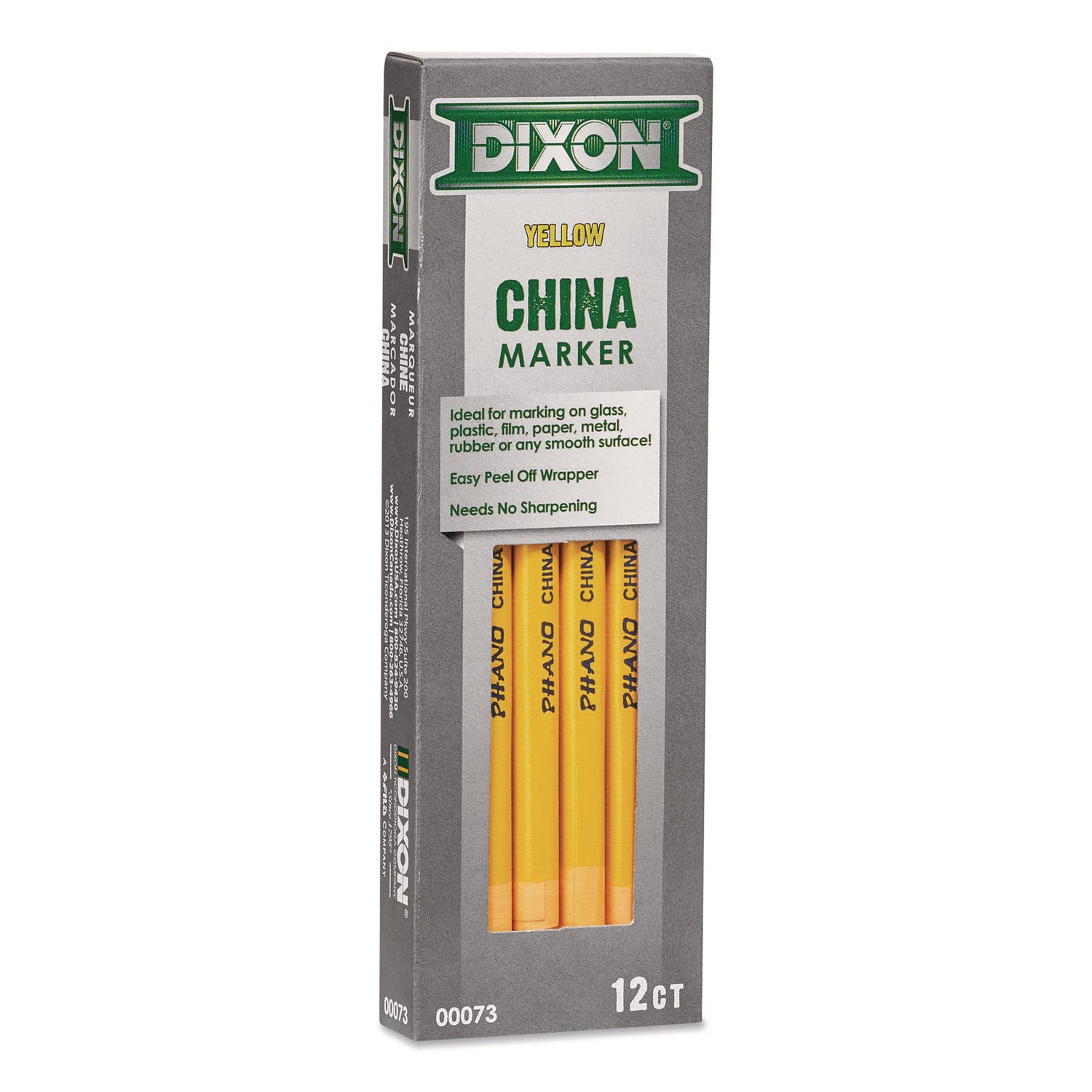 China Marker, Yellow, Dozen