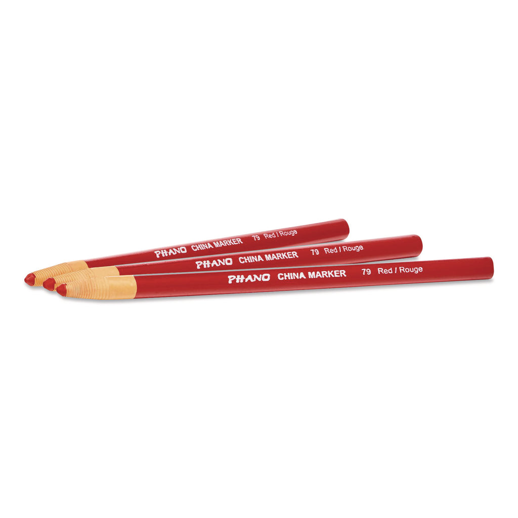 China Marker, Red, Dozen