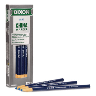 China Marker, Blue, Dozen