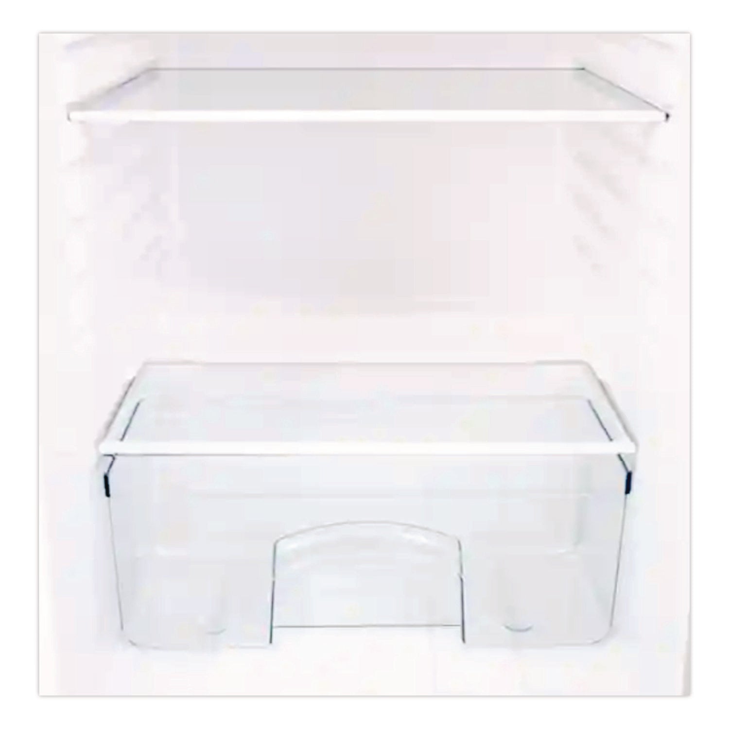 4.4 Cu.Ft. Auto-Defrost Refrigerator, 19.25 x 22 x 33, Black with Stainless Steel Door