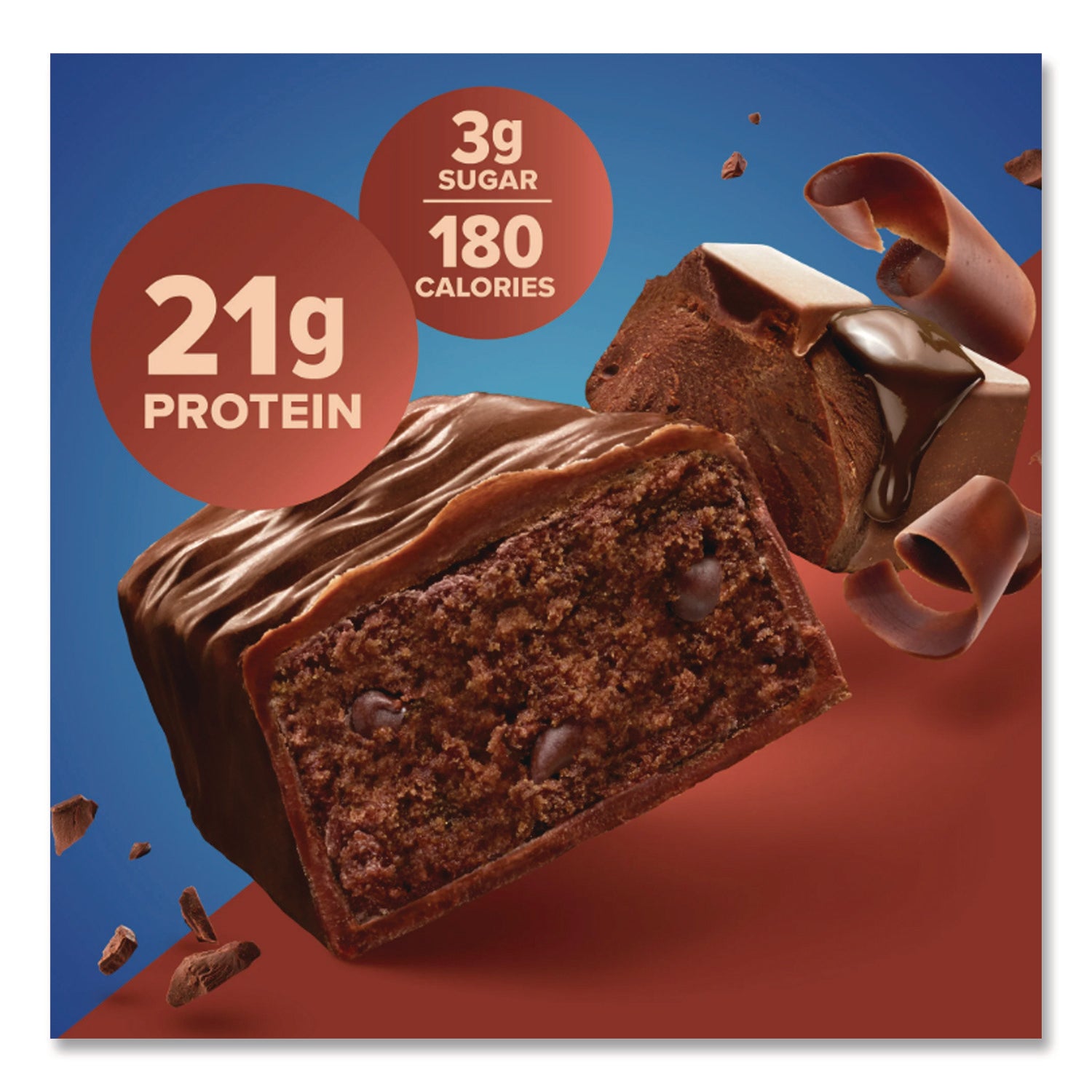 Pure Protein Bar, Chocolate Deluxe, 1.76 oz Bar, 6/Box