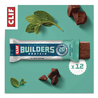 Builders Protein Bar, Chocolate Mint, 2.4 oz Bar, 12 Bars/Box