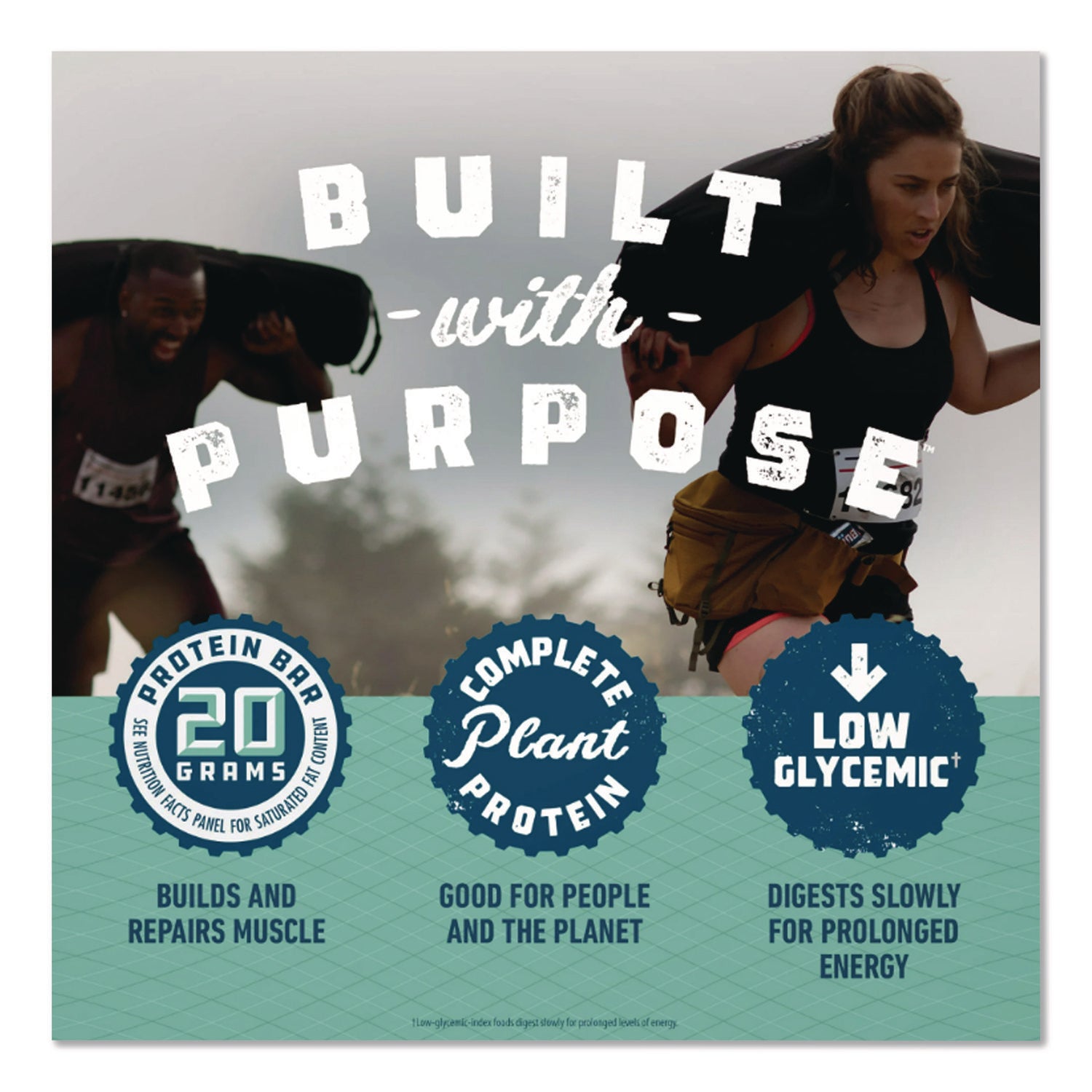 Builders Protein Bar, Chocolate Mint, 2.4 oz Bar, 12 Bars/Box