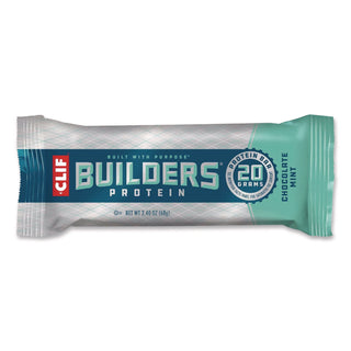 Builders Protein Bar, Chocolate Mint/Chocolate Peanut Butter, 2.4 oz Bar, 18 Bars/Box, Ships in 1-3 Business Days