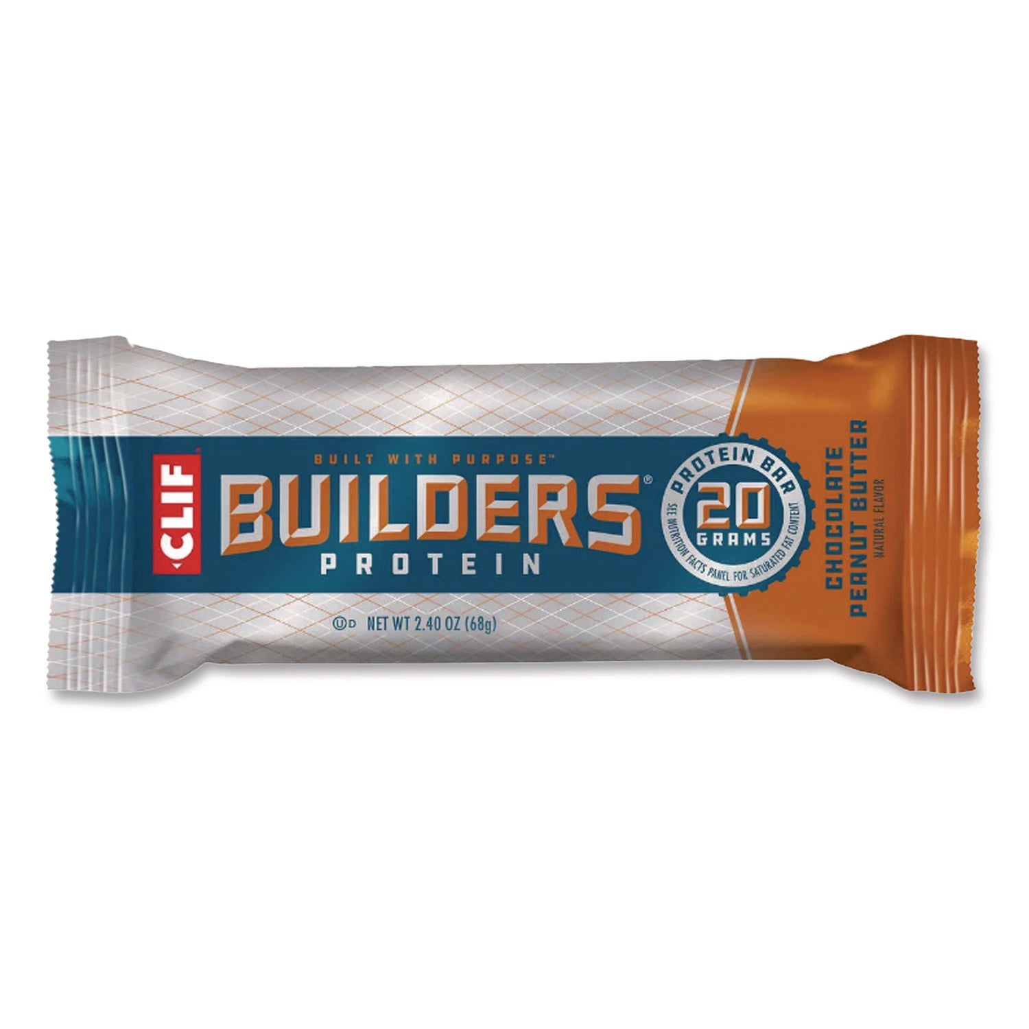Builders Protein Bar, Chocolate Mint/Chocolate Peanut Butter, 2.4 oz Bar, 18 Bars/Box, Ships in 1-3 Business Days