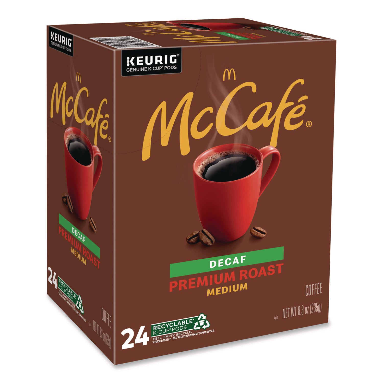 Premium Roast Decaf K-Cup, 24/BX
