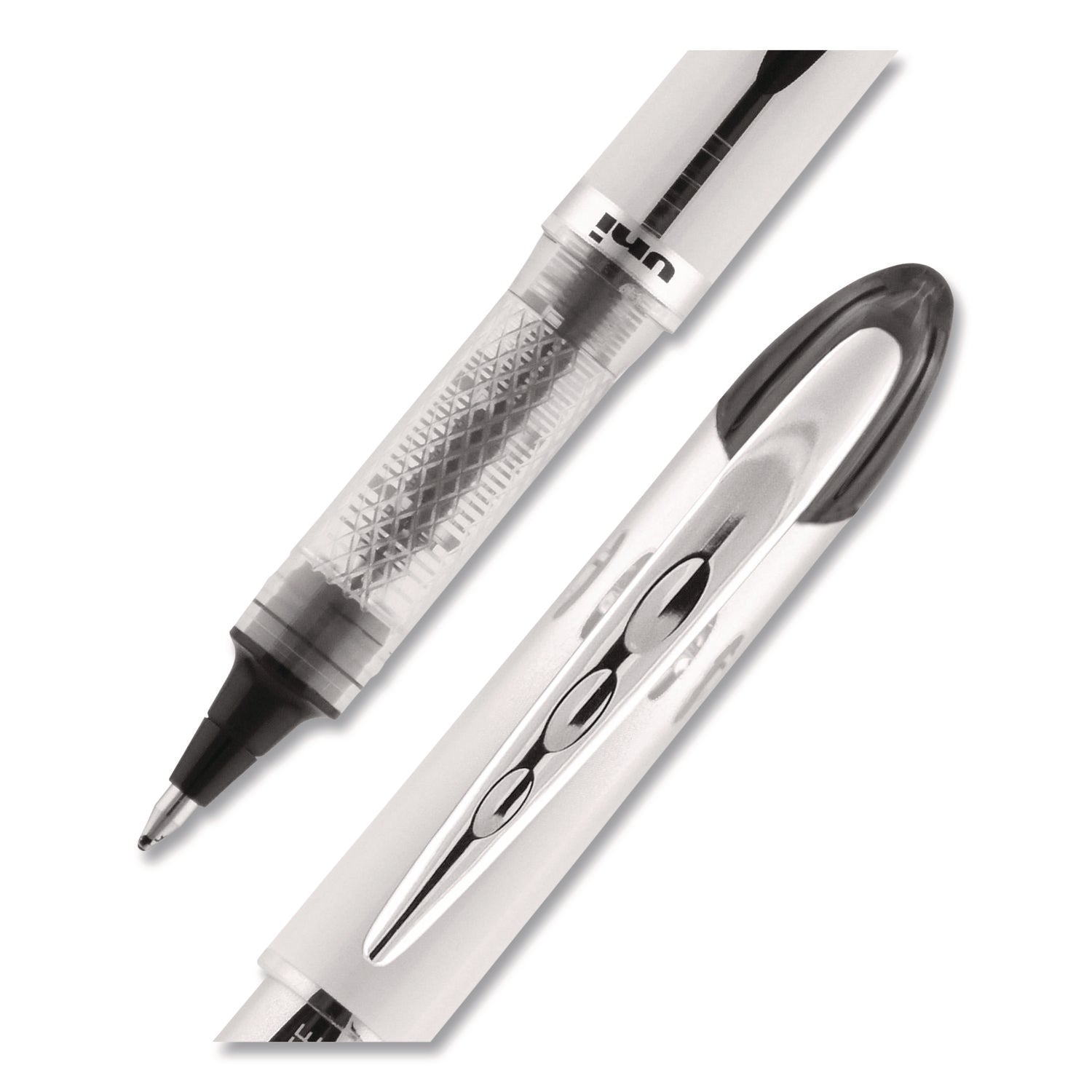 Refill for Vision Elite Roller Ball Pens, Bold Conical Tip, Black Ink, 2/Pack