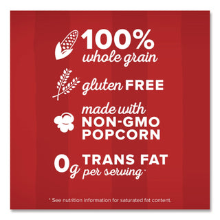 Gourmet Microwave Popcorn, Butter, 3.29 oz Bag, 36/Carton