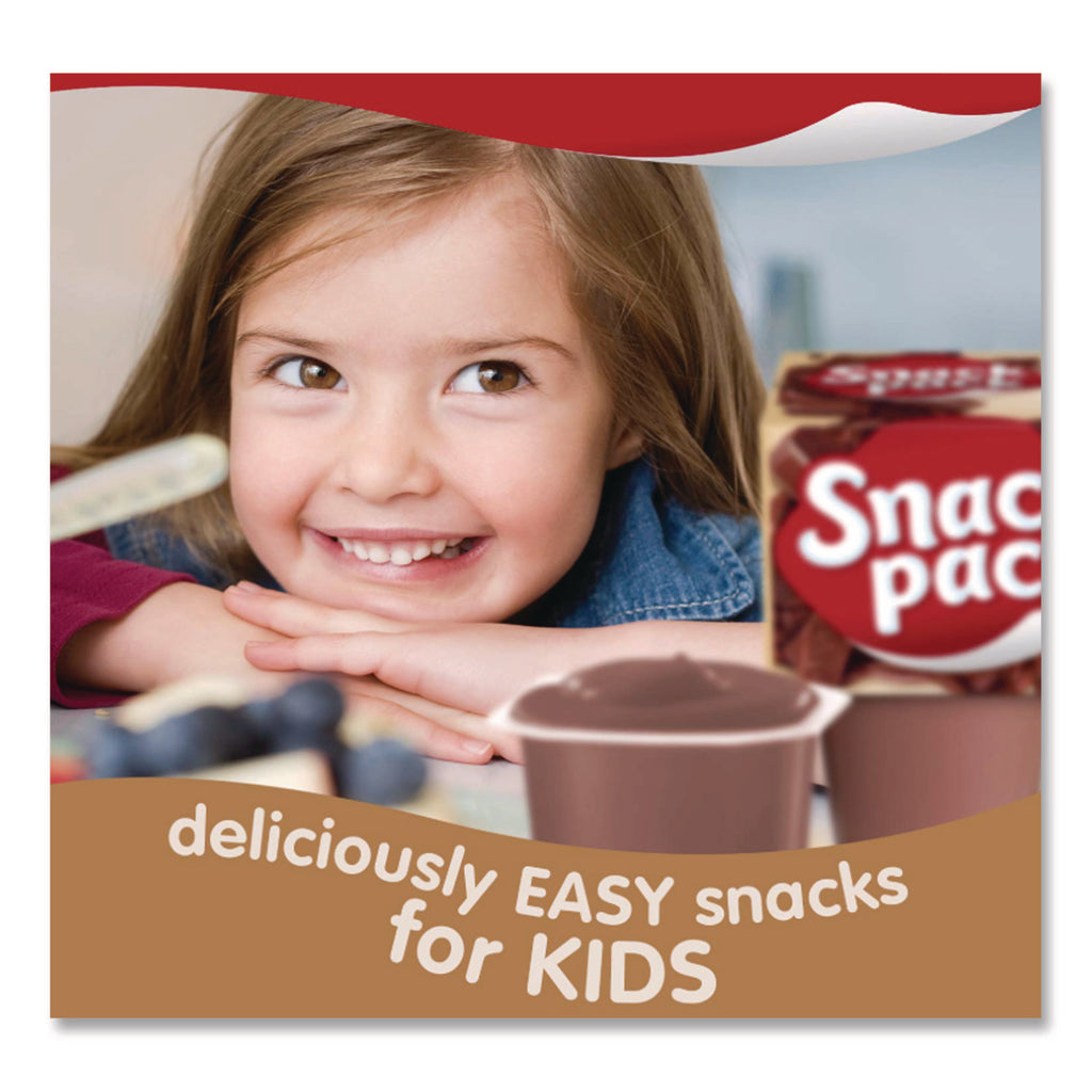 Pudding Cups, Chocolate, 3.5 oz Cup, 48/Carton