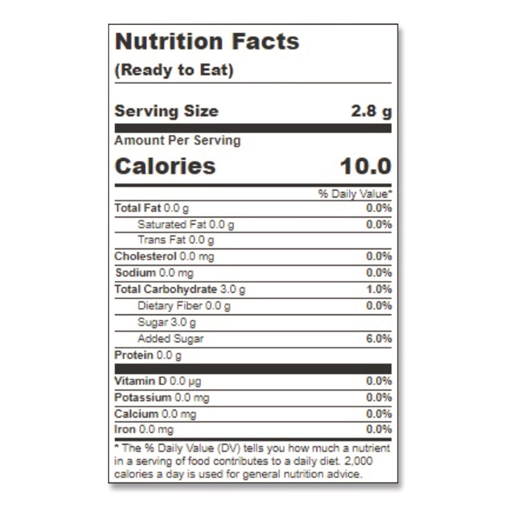 Pure Sugar Packets, 0.10 oz Packet, 100 Packets/Box
