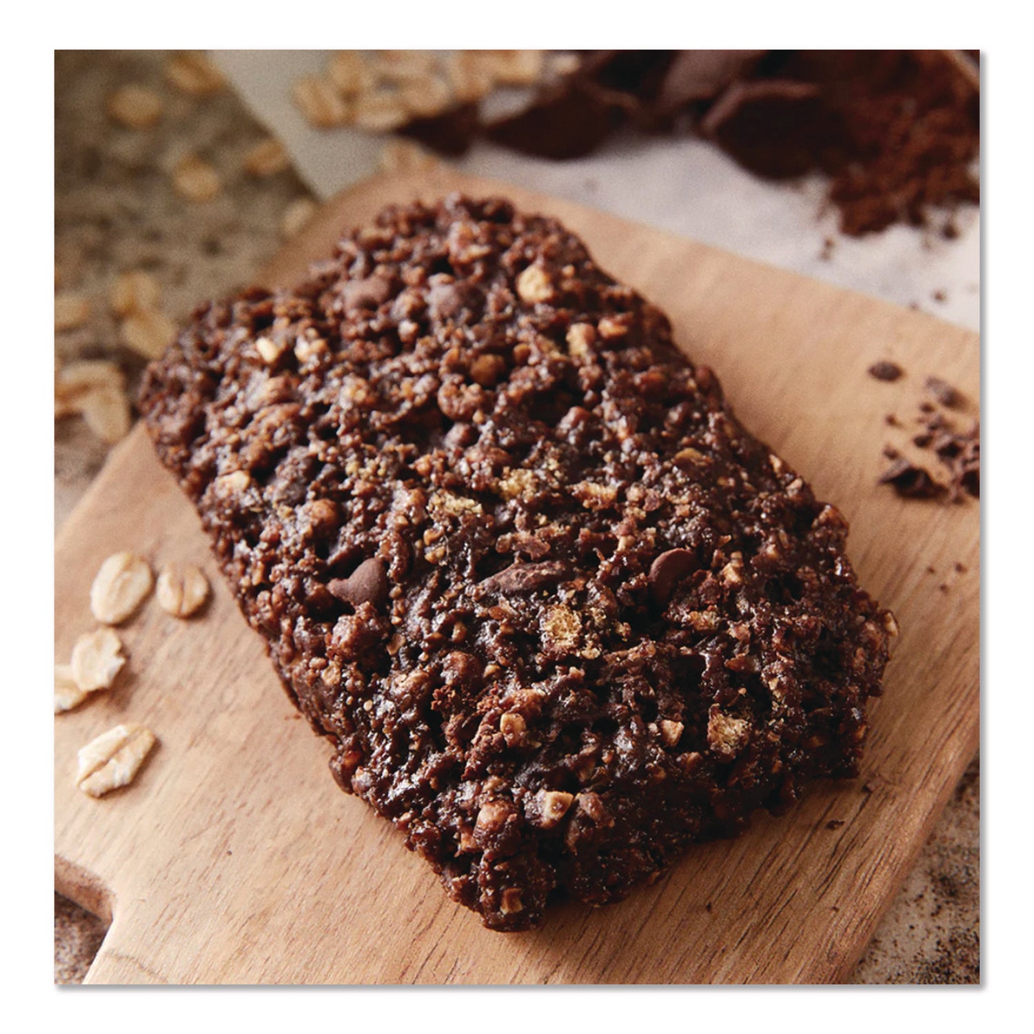 Energy Bar, Chocolate Brownie, 2.4 oz Bar, 12 Bars/Box