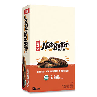 Nut Butter Filled Energy Bar, Chocolate Peanut Butter, 1.76 oz Bar, 12 Bars/Box