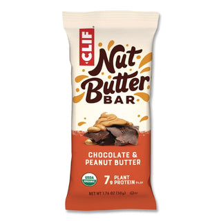 Nut Butter Filled Energy Bar, Chocolate Peanut Butter, 1.76 oz Bar, 12 Bars/Box