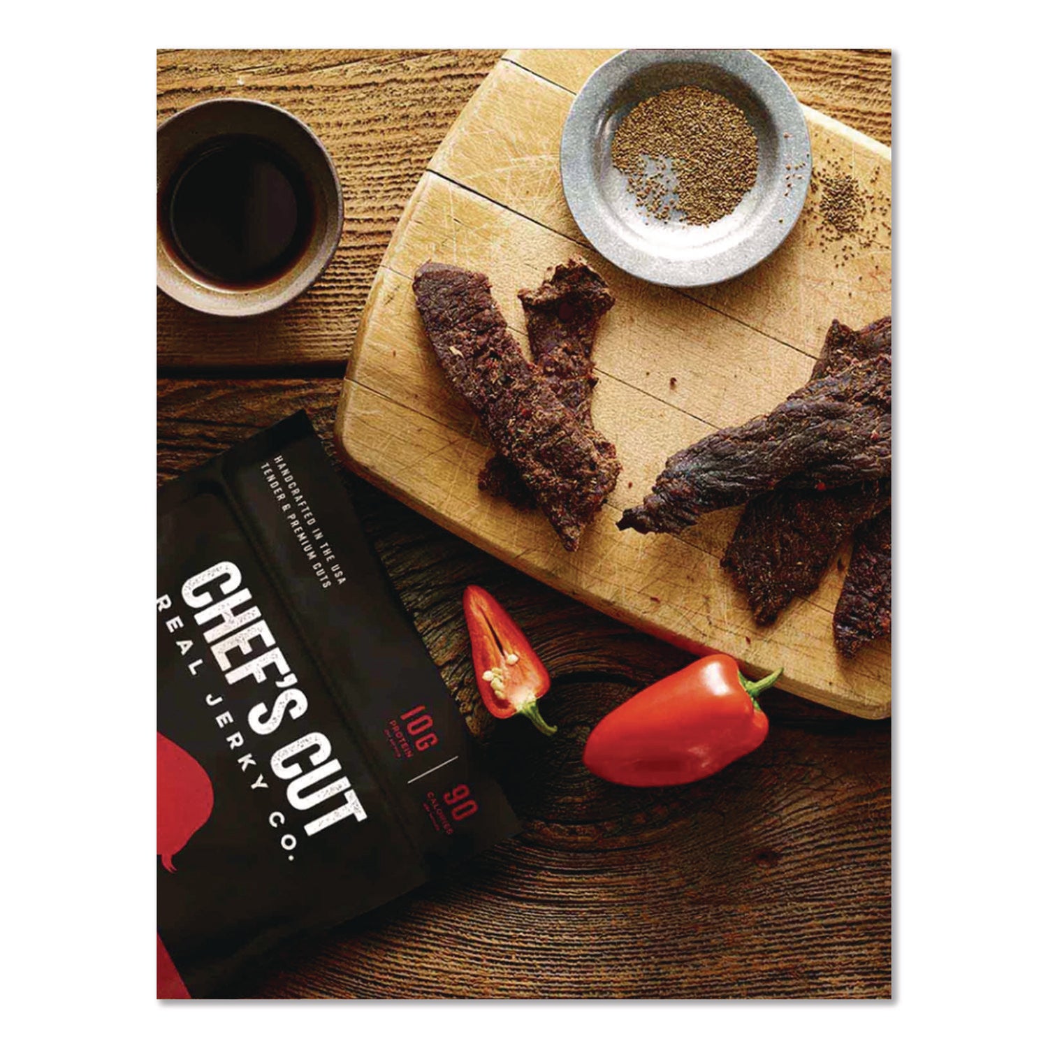 Real Steak Jerky, Original Recipe, 2.5 oz Bag