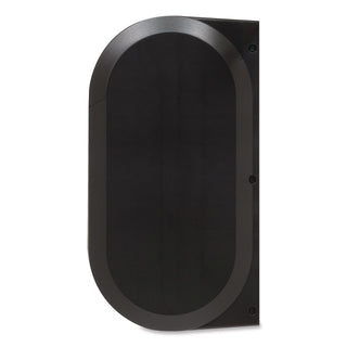 Compact Vertical 2-Roll Coreless Tissue Dispenser, 14.06 x 6.69 x 8.19, Black