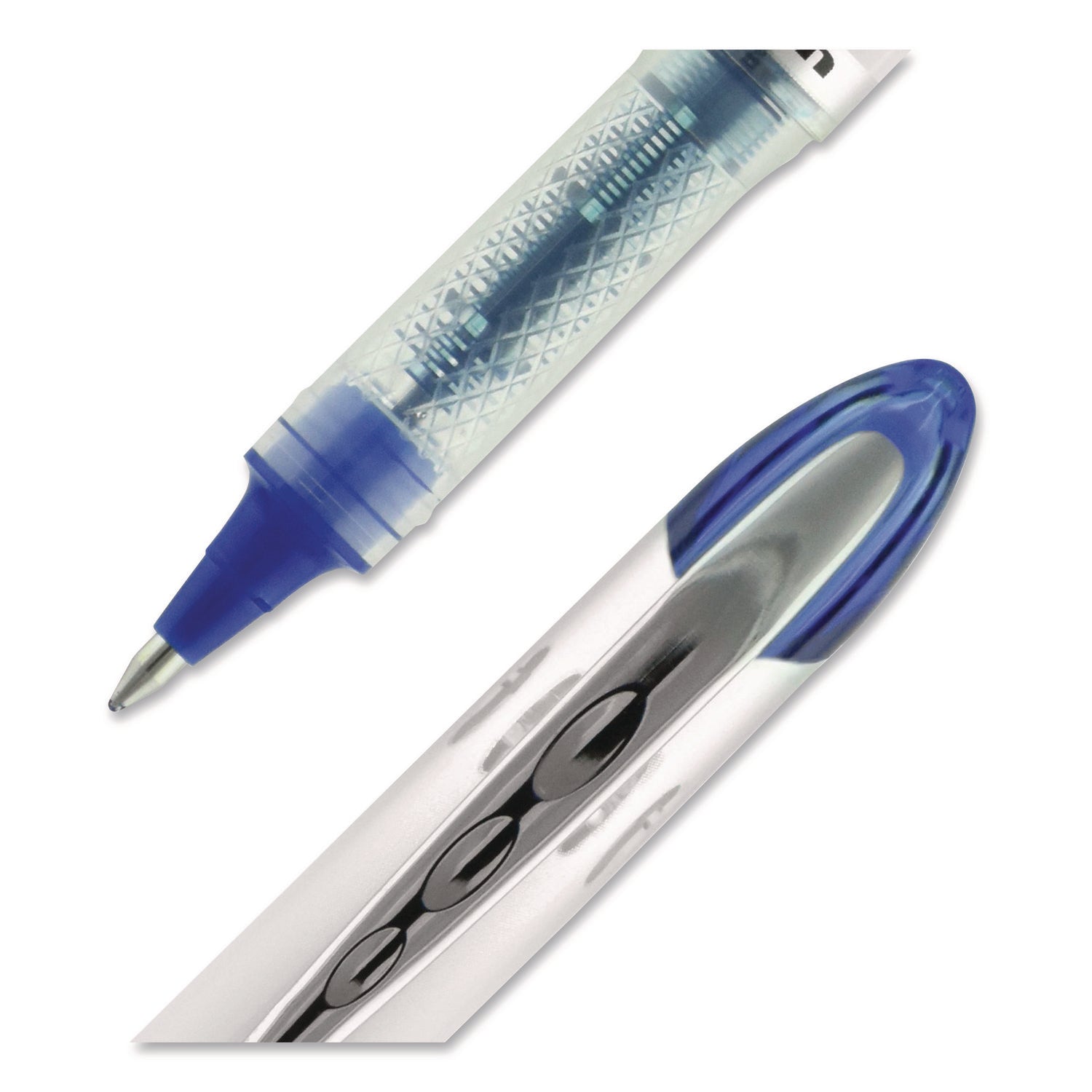 VISION ELITE Hybrid Gel Pen, Stick, Bold 0.8 mm, Assorted Ink and Barrel Colors, 8/Pack